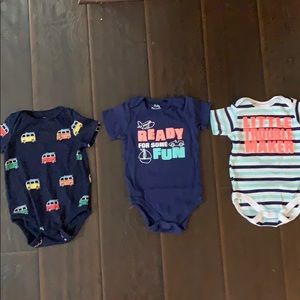 3 onesies gap and sams club